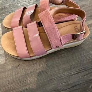 ugg sandals‎ size 8 platform